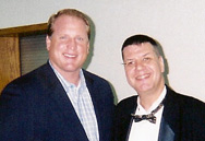 Troy and Iowa Governor Chet Culver in Davenport, IA