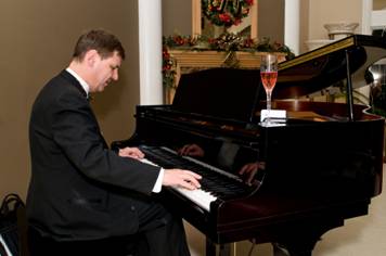 Troy at the piano