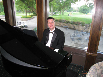 Troy at a grand piano